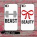 Чехол Beast & Beauty на Iphone 5/5s/6/6plus