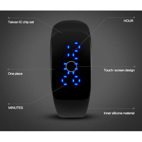 Мужские LED часы Skmei 1160 Мужские LED часы Skmei 1160