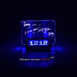 Настольные часы Highstar с доской для записи Настольные часы Highstar с доской для записи