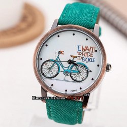 Часы I want to ride bicycle