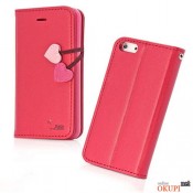 Чехол красная книга Love на Iphone 5/5s