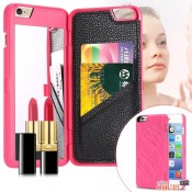 Чехол книжка с зеркалом на Iphone 6/6s