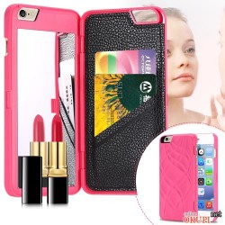 Чехол книжка с зеркалом на Iphone 6/6s Чехол книжка с зеркалом на Iphone 6/6s