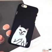 Чехол злой котик на Iphone 6 plus