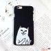 Чехол злой котик на Iphone 6 plus