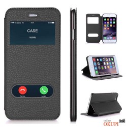 Чехол кожаный flip на Iphone 6 plus Чехол кожаный flip на Iphone 6 plus