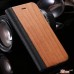 Чехол Деревянный Книжка Кожа на Iphone 6/6s