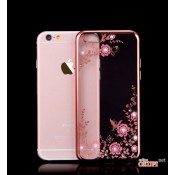 Чехол с розовыми стразами на Iphone 7/8 PLUS
