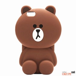 Чехол коричневый медвежонок на Iphone 7/8 PLUS Чехол коричневый медвежонок на Iphone 7/8 PLUS