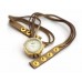 Женские часы браслет "Swatch light brown"