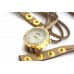 Женские часы браслет "Swatch light brown"